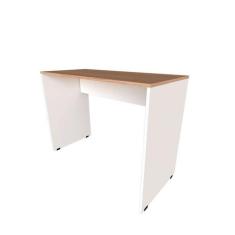 Escrivaninha Fini Carvalho Mel e Branca 130 cm - Bramov