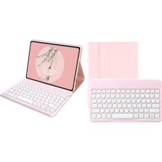 Capa Para Tab A8 10.5polegadas Com Teclado Redondo Bluetooth
