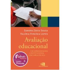 Livro - Avaliação educacional (Vencedor Jabuti Acadêmico 2025)