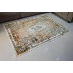 Tapete Marbela Veludo Munirah Bege 248x350 cm