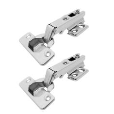 Dobradiça Slide On 4 Furos para Porta 35mm Tradestar