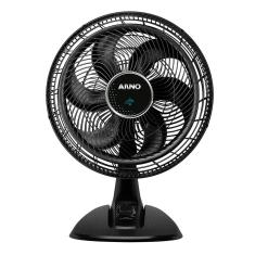 Ventilador de Mesa Arno Ultra Silence Force VD40 40cm, 6 Pás, 126W - Preto