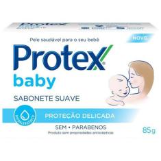 Sabonete Protex Baby Proteção Delicada Recém-nascido 85g, 1, 85g