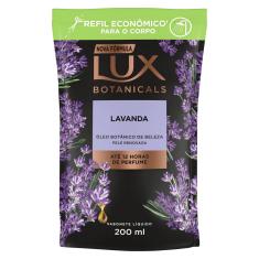 Sabonete Líquido Hidratante Lux Botanicals Lavanda Refil 200ml