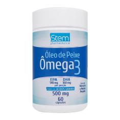 Óleo de Peixe Ômega3 500mg (60 Cápsulas) - Stem Pharmaceutical-Unissex