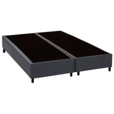 Cama Box Base King Universal Courano Gray (193x203x20) - Costa Rica - 