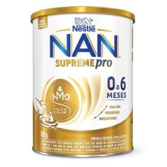Fórmula Infantil NAN Supreme PRO HMO de 0 a 6 Meses 800g, 800g, Leite