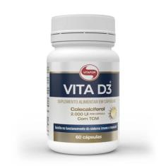 Vita D3 Vitamina D 60 Cápsulas Vitafor