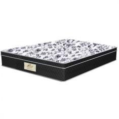 Colchão Casal Gazin Lumier Molas Bonel 1,38x1,88x0,20 Preto