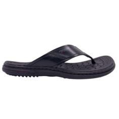 Chinelo Pegada em Couro - Masculino-Masculino