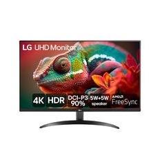 Monitor Profissional LG 32", 4K, 60Hz, 4ms, VA, FreeSync, HDR10, Som Integrado - 32UR500-B
