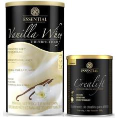 Combo Vanilla Whey 900G + Crealift 300G Essential - Essential Nutritio