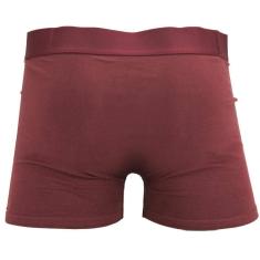 Cueca Boxer Lupo Algodão Com Elastano Marsala