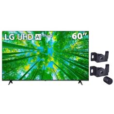 Smart TV 60" LG 4K UHD 60UQ8050 HDR, Nvidia GEFORCE NOW, ThinQ AI, Smart Magic, Google, Alexa + Suporte Fixo Universal para TVs de 14" a 84"