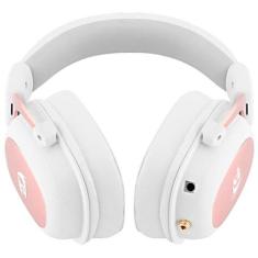 Headset Gamer Redragon Zeus 2 H510W - com Fio - Driver 53MM - Branco e