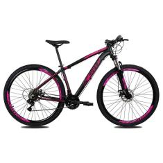 Bicicleta aro 29 KSW Câmbios Shimano Aro 29 Freio A Disco 24V - TRAVA - FREIO HIDRAULICO-Unissex