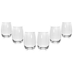 Jogo De Copos 6 Peças Aruba Transparente Sm 465Ml - Nadir