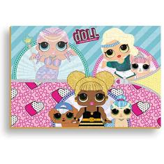 Brincadeira de Criança Quebra Cabeça. Doll - 108 peças, Multicor