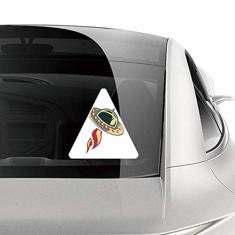 DIYthinker Adesivo de carro do monstro alienígena do universo OVNI, motocicleta, bicicleta, bagagem