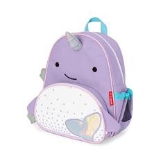 Mochila Zoo Infantil Baleia Narval, Skip Hop, Roxo