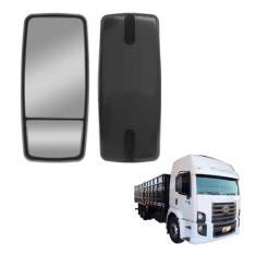 Espelho Retrovisor p Ford Cargo Euro 3 2012 Bifocal Convexo - Fabbof