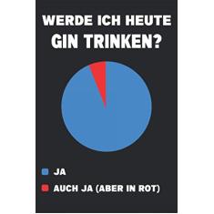 Gin Alkohol Spruch Party feiern saufen Getränk Notizbuch