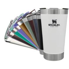 Copo Stanley Térmico Original 473ml Com Tampa Para Cerveja Chopp, Vinh