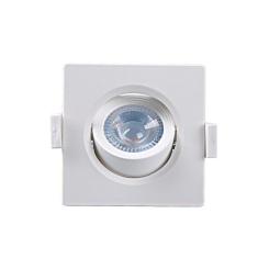 Spot de Led Embutir Alltop MR16 Quadrado 5W Bivolt Taschibra, 6500K - 