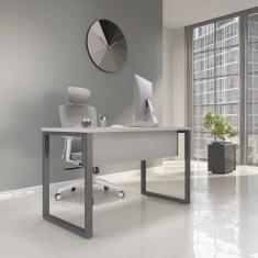 Mesa Madeira 120 X 60 M120/60p25tub Cinza/Grafito