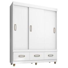 Guarda Roupa Infantil 20033 Branco Flex  Araplac