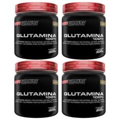 Kit 4X L-Glutamina 300G - Bodybuilders