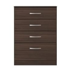 Comoda Demobile Astral 4 Gavetas Ebano Touch 