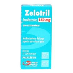 Antibacteriano Zelotril Agener 150 Mg - Com 12 Comprimidos - Agener Un