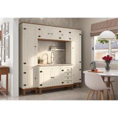 Cozinha Modulada 4 peças - Off White