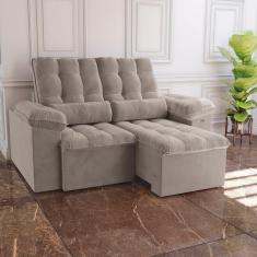 Sofá 2,00 Metros Retrátil e Reclinável Austin Kappesberg 3 ou + Lugares S155