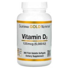 Vitamina D3 5000Ui 360 Caps - California Gold Nutrition