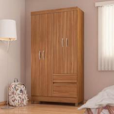 Guarda-Roupa Demóbile Lótus com 4 Portas e 2 Gavetas