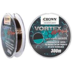 Linha Pesca Monofilamento Crown Vortex Gtx 0,37mm 30Lb 300Mt