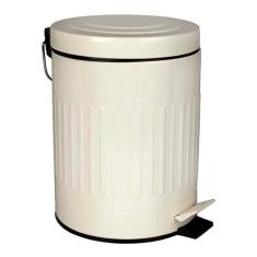 Lixeira Retro Bege 5 Litros 008240 Mor