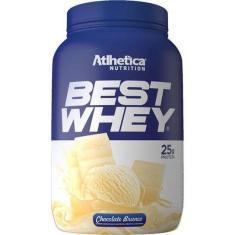 Best Whey 900G Chocolate Branco Atlhetica Nutrition