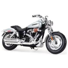 Miniatura harley-davidson 2009 fxdfse: escala qualidade