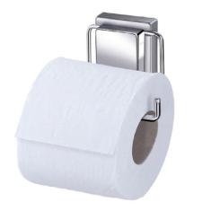 Suporte Para Rolo De Papel Higiênico Cromado Com Ventosa - Arthi, Crom