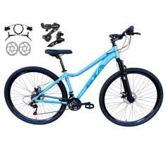 Bicicleta Aro 29 Feminina Gta Start Alumínio 21v Câmbios Shimano Freio a Disco Hidráulicos(óleo)-Feminino