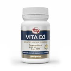 Vita D3 Vitamina D 60 Cápsulas Vitafor