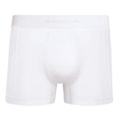 Cueca Boxer Microfibra Sem Costura Selene Branca - 11070