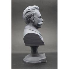 Escultura Estatua Busto Friedrich Nietzsche Alemão Filósofo