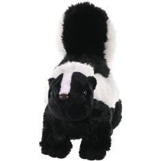 Wild Republic Skunk Plush, Stuffed Animal, Pelúcia Brinquedo, Presentes para Crianças, Cuddlekins 12 Polegadas