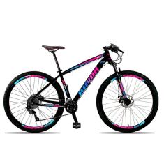Bicicleta Aro 29 Ravok Alumínio 21v Cambio Shimano Freios a Disco com Suspensao-Unissex
