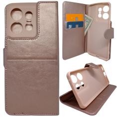 Capa Carteira Compatível com Motorola Moto Edge 50 Pro 5G (Tela de 6.7) Capinha Case