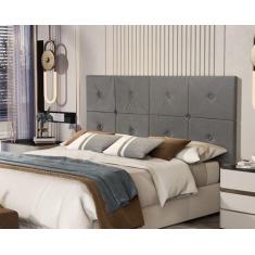 Painel Cama Box Casal 1,40 Botão Plus - Cores - Comprar Moveis para su